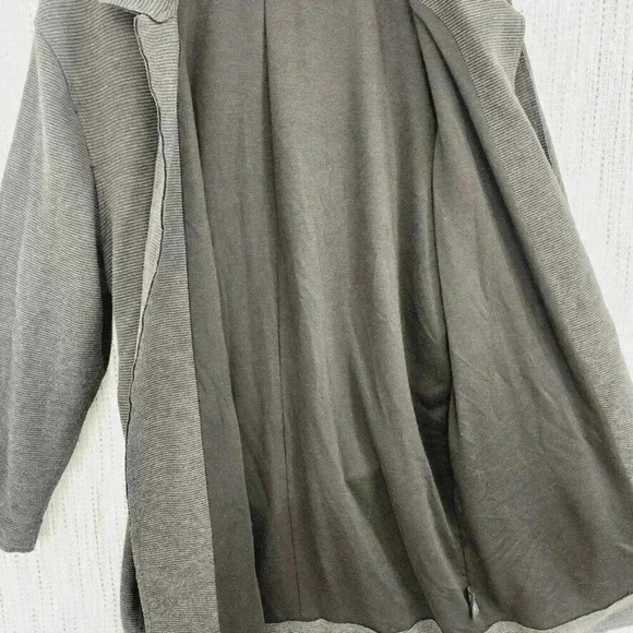 Max & Mia Women's Cardigan Sweater Size XL Open Front Exposed Seam - Picture 5 of 9